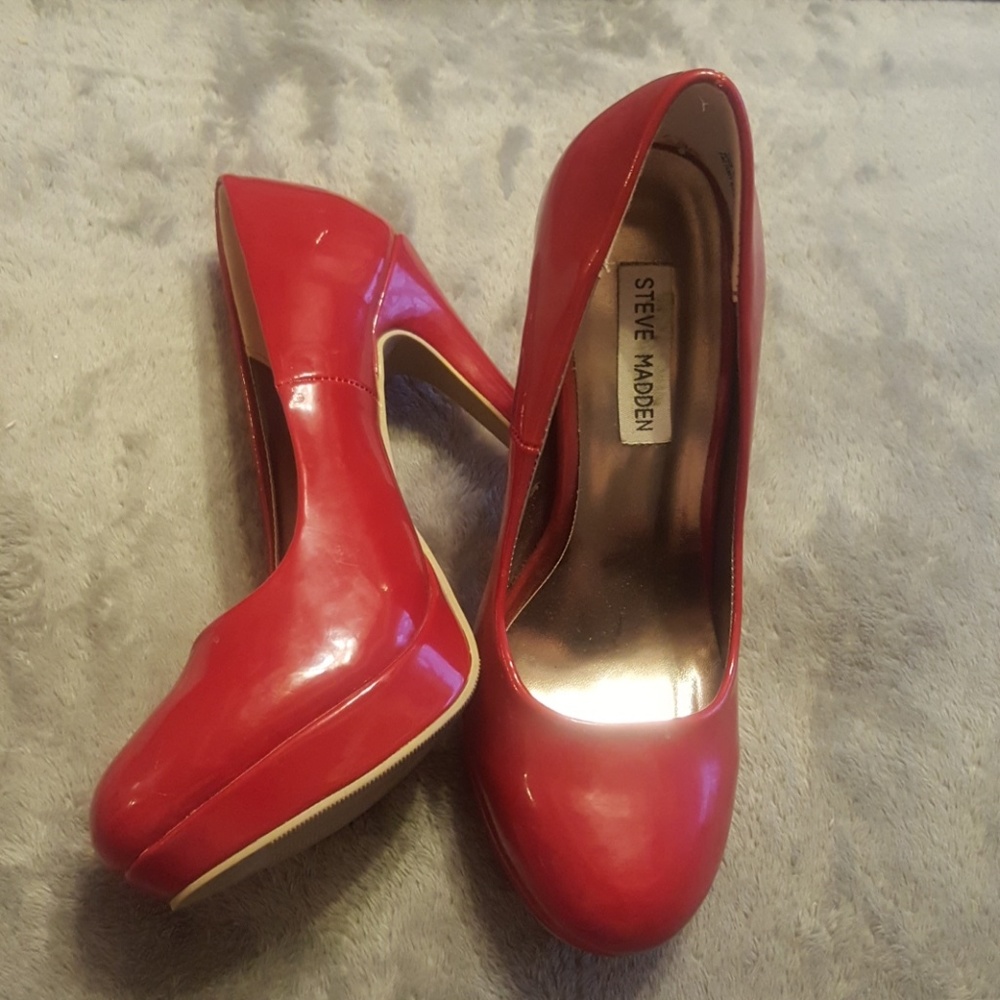 Red heels.